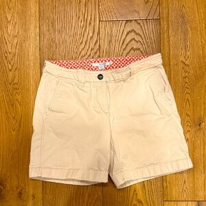 Boden twill shorts size 6